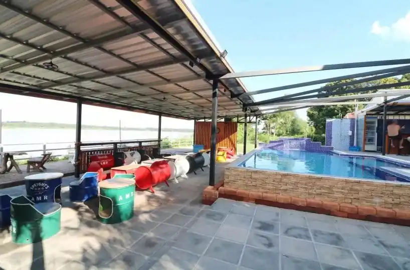 A Mekong riverside resort near Nakhon Phanom