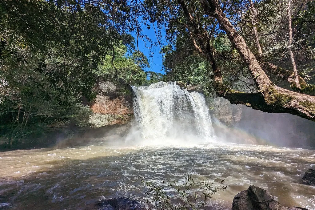 Haew Suwat waterfall in Khao Yai National Park