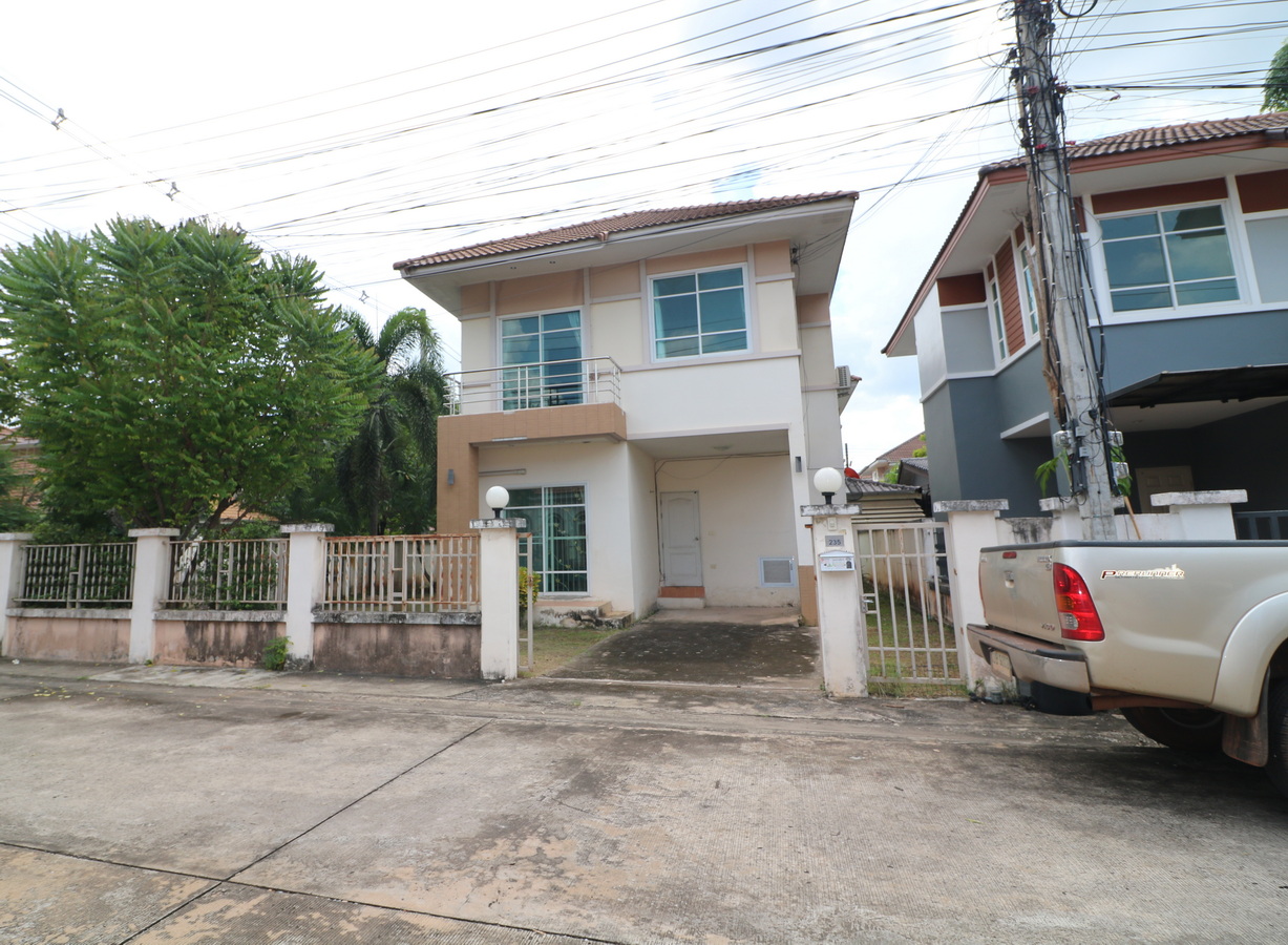 The estate has 2 main entrances with one leading directly to the