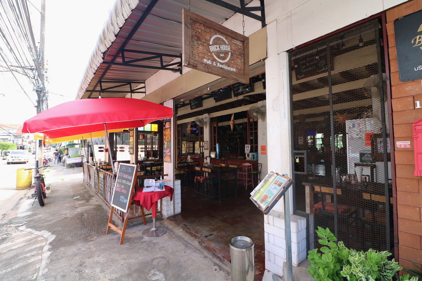 Restaurant and Bar located in very popular Udon Thani street Thailand